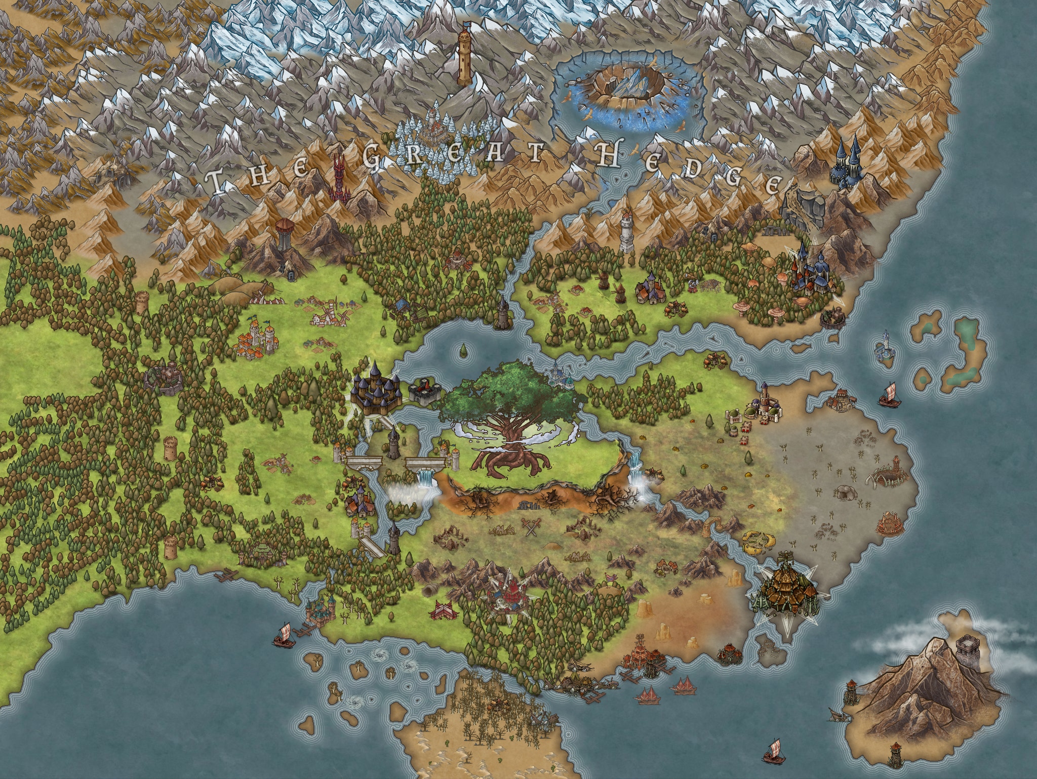Map of Wildermere